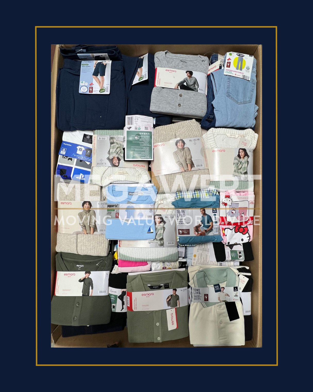 Sample photo of European Clothing Stock Lot, No. 6