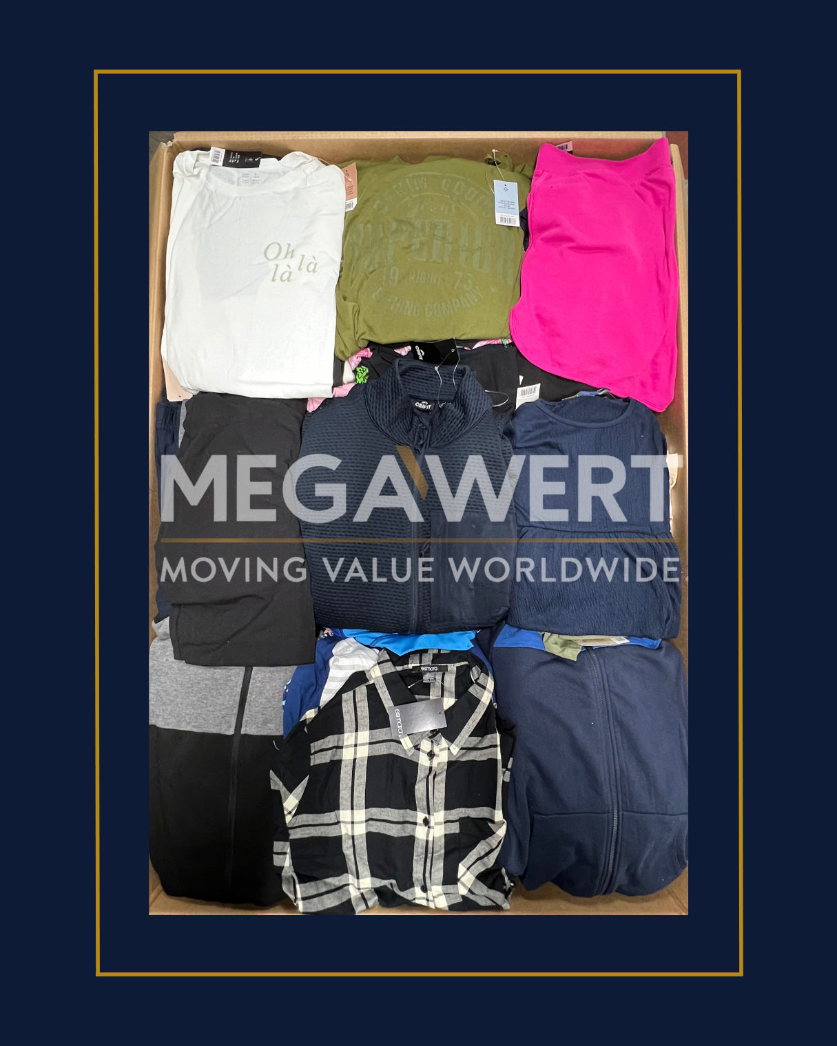 Sample photo of European Clothing Stock Lot, No. 3