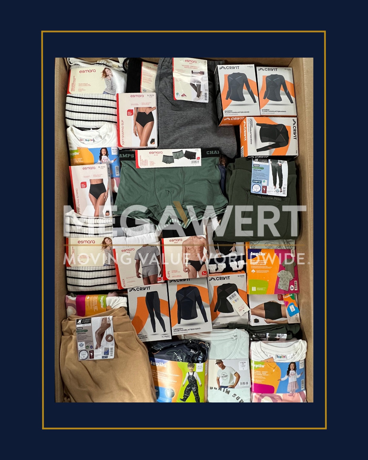 Sample photo of European Clothing Stock Lot, No. 7