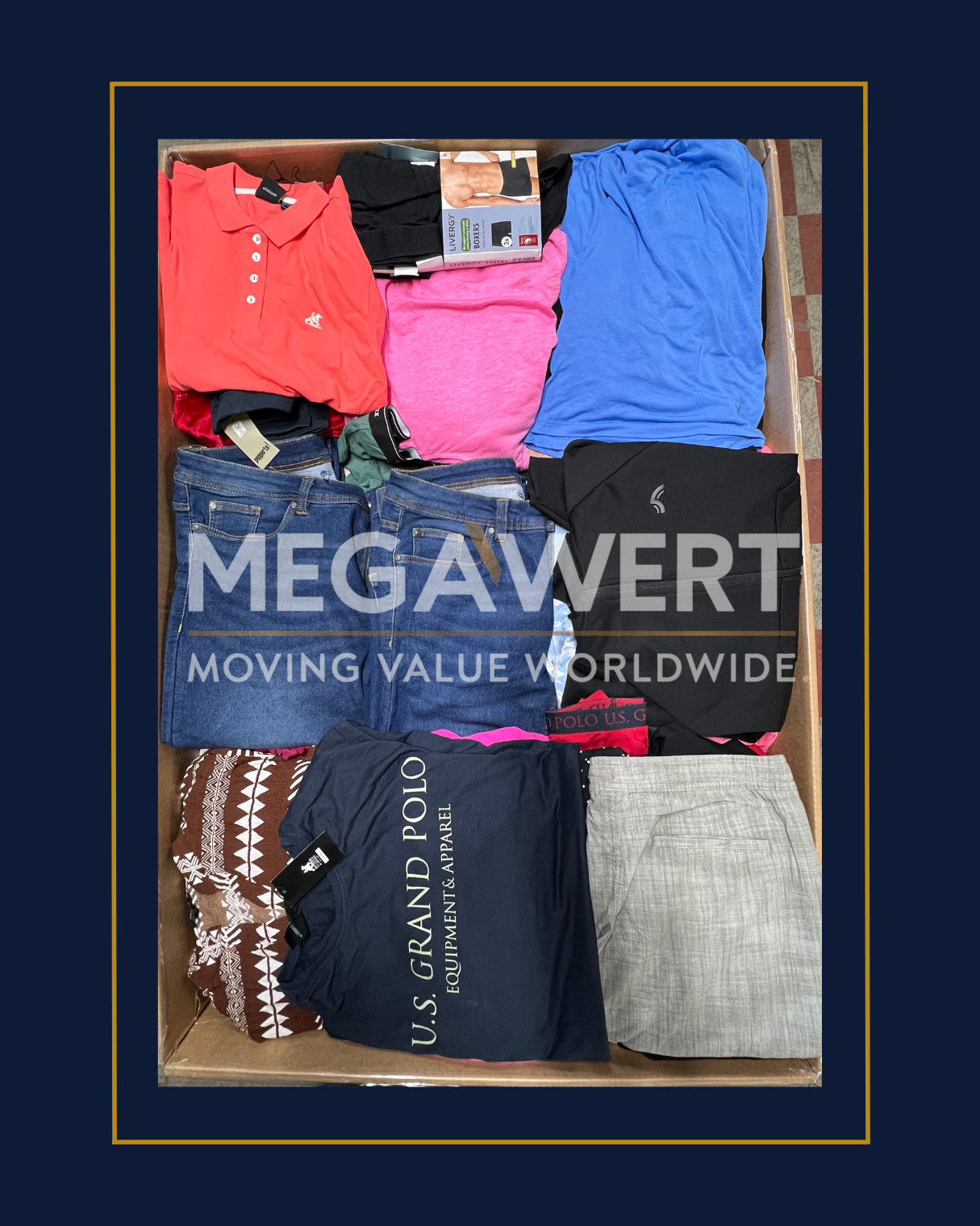 Sample photo of European Clothing Stock Lot, No. 5